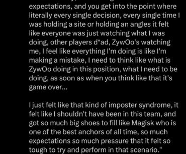 the pressure of playing with a super star by mezii.