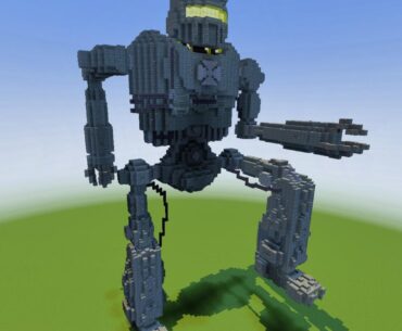 Made The Origins Robot In Minecraft, building the map soon