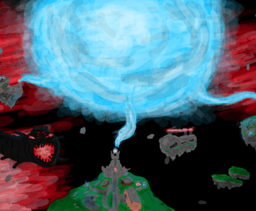 i drew revelations in a gartic phone match yall fw it?