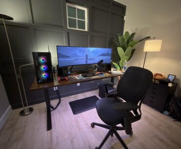 I am enjoying the new setup a lot at night