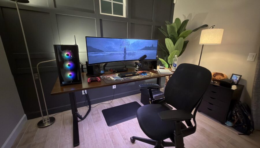 I am enjoying the new setup a lot at night