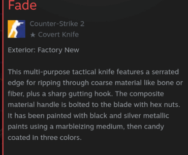 Marble fade trade