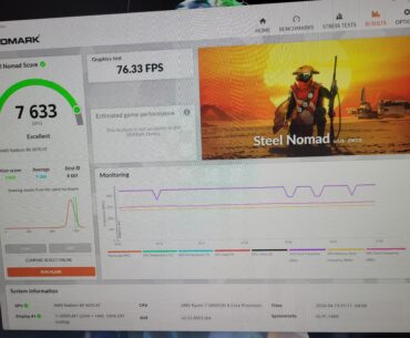 Lets see your 9070xt steel nomad scores. Include your undervolt/overclock. Sapphire nitro plus oc 9080xt. 0mhz core offset, -75 voltage, 2750 mem deafult timings, +10 power