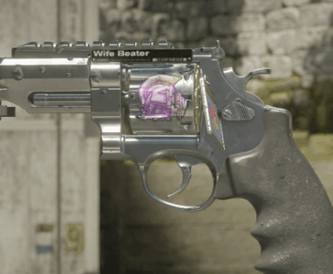 Is it possible to change the location of the name tag for the reolver?