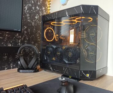 Did a little mod today on my hyte y60.