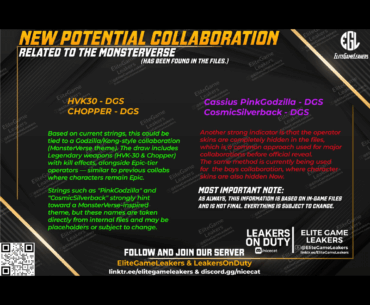 Godzilla and Kong coming to Codm??