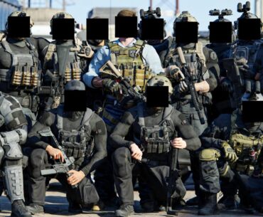 This shadow company picture goes hard