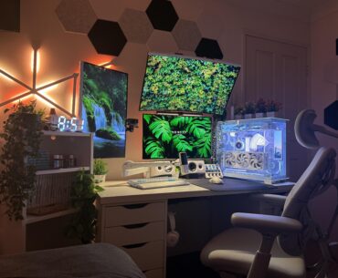 Finally finished my all white setup