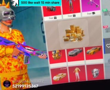 This guys giving away uc send a galaxy's for 700k uc seems off lol