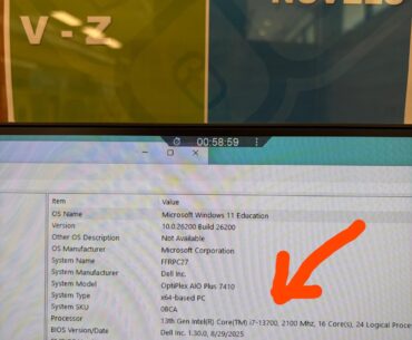 My local libraries use i7 13700 machines