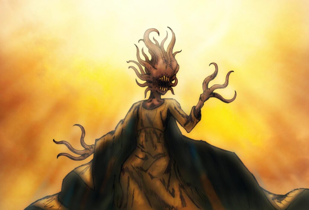 The Shadowman as Makima from Chainsaw Man :>