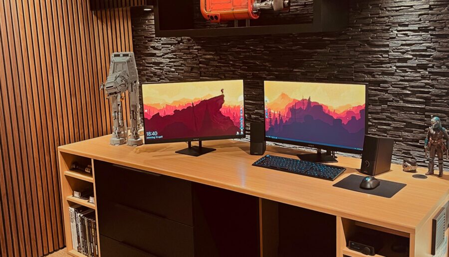 Old desk new surroundings