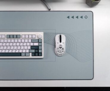 Would a white mousepad with white keyboard match with a black mouse?