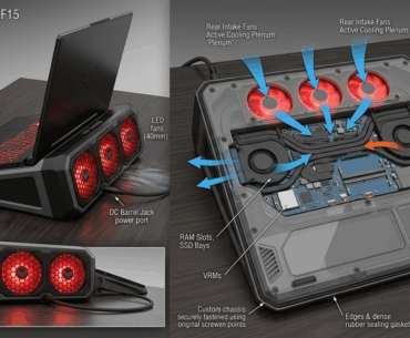 No sé si estoy loco pero me gustaría sustituir la tapa inferior de mi Asus TUF F15 y fabricarle algo así para unirlo como si fuera una sola pieza