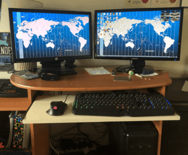 My Battlestation Prior To My GPU dying