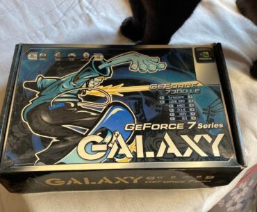 I was given a brand new in box GPU today!