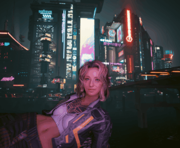 Who's the happiest person we meet in Night City?