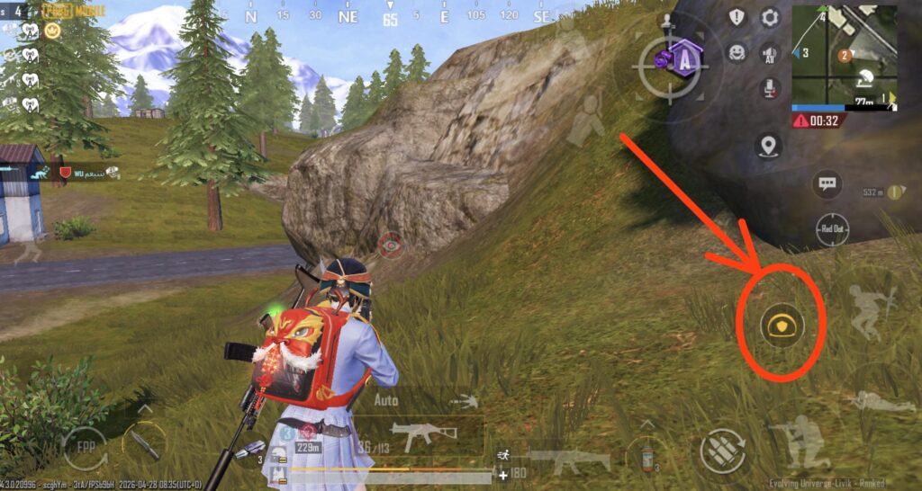 How to move this skill button?