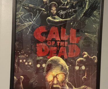 Michael Rooker signed COTD Poster [BO1]