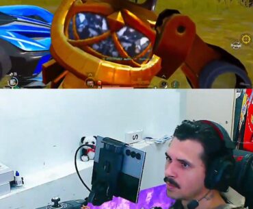Bro built a whole gun setup to play and stream… what am I watching 💀