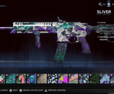 Season 3's 1911 & Strider 300 sniper rifle Prestige Camo's