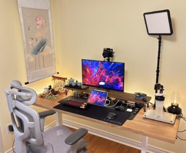 I do “productive” things at my desk