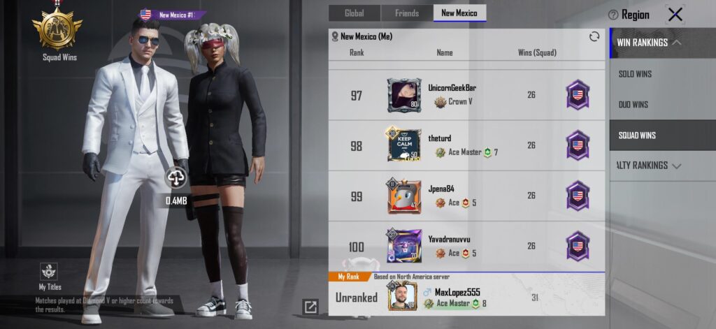 Regional Leaderboard not putting me on?