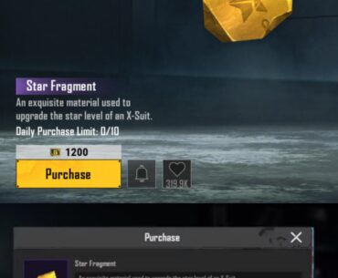 X - SUIT STAR FRAGMENT