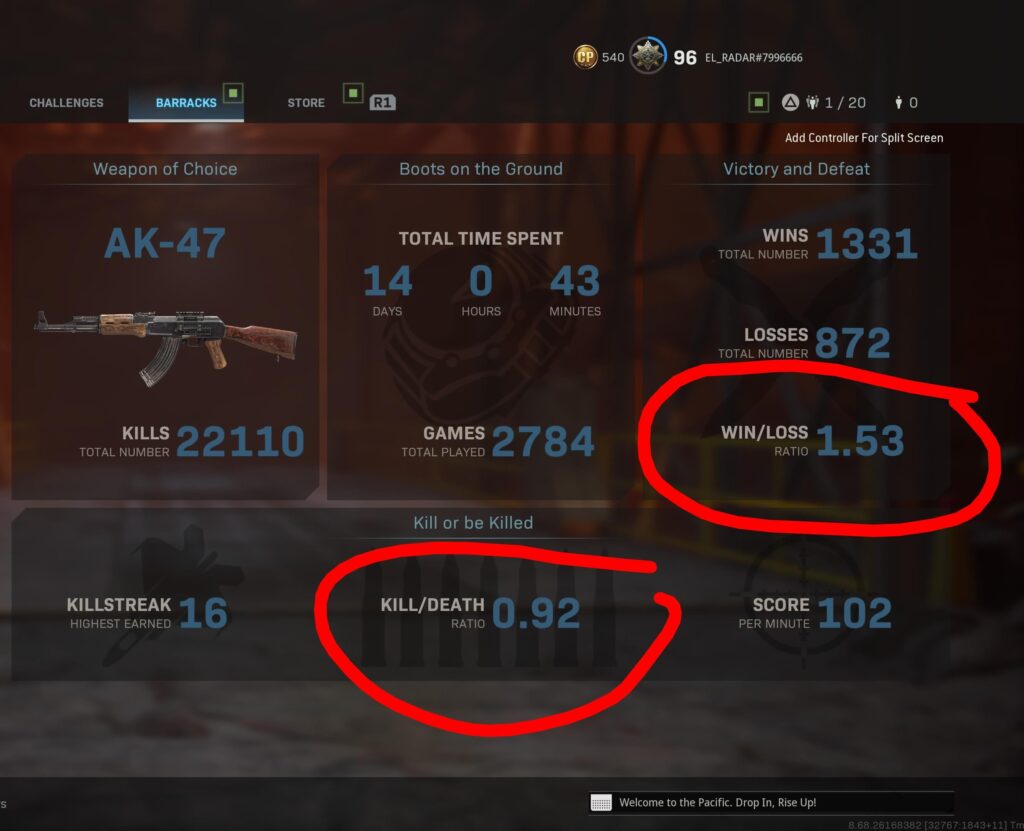 Someone asked what makes a good player. Here’s my take on it.