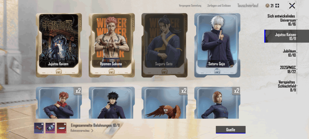 anyone got Suguru for me to trade ?