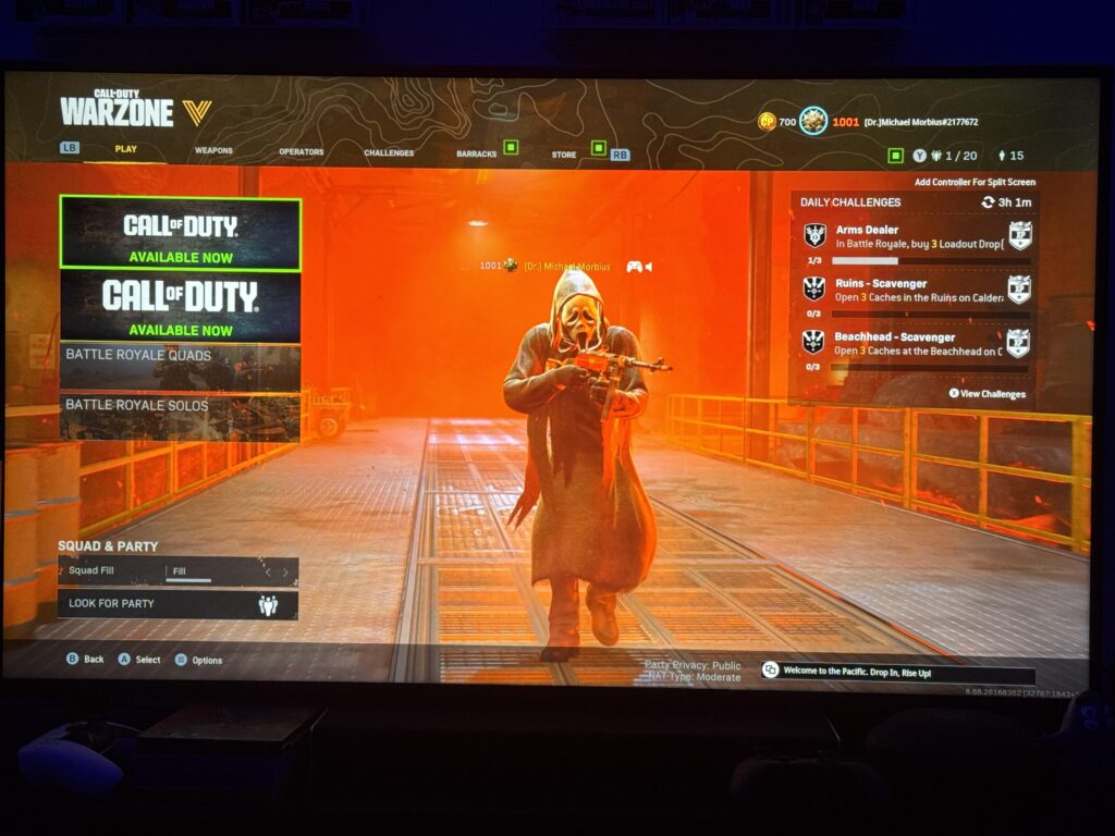 Had to do the glitch for the one time and see this beautiful OG lobby. Still pissed off that they shut down the servers