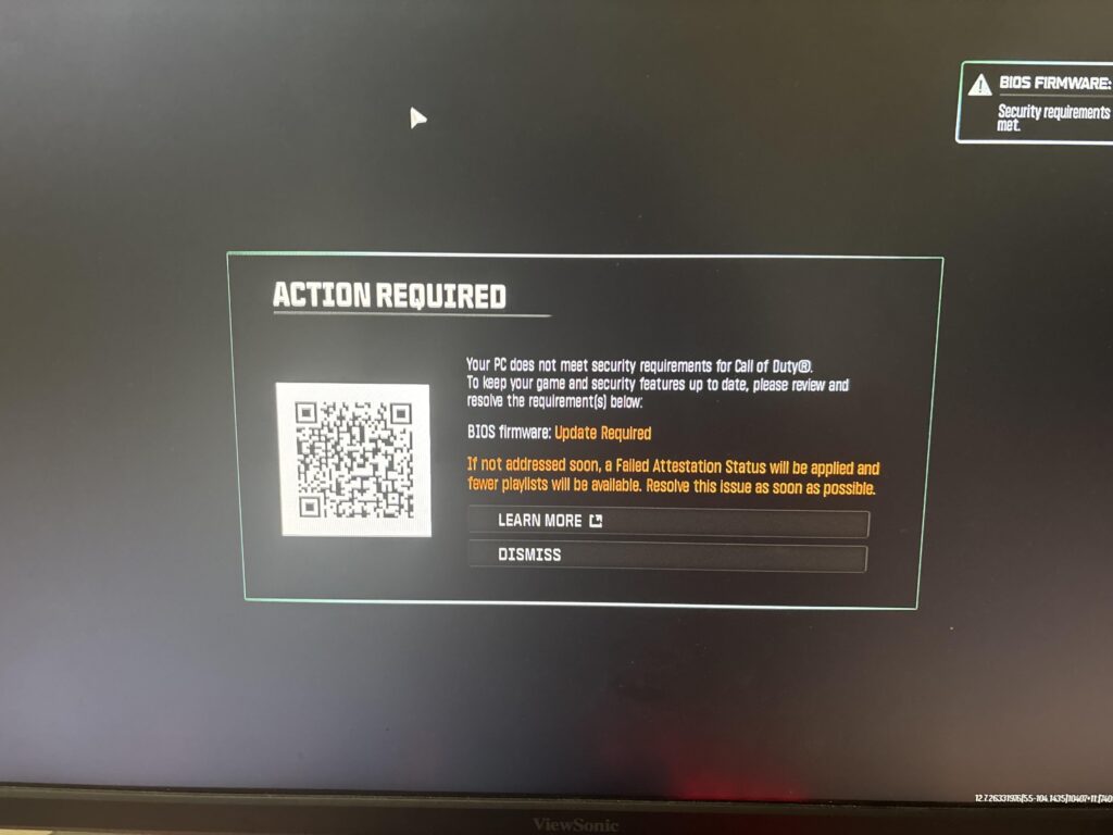 I keep getting this notification when i start up cod on my pc [COD]