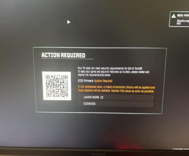 I keep getting this notification when i start up cod on my pc [COD]