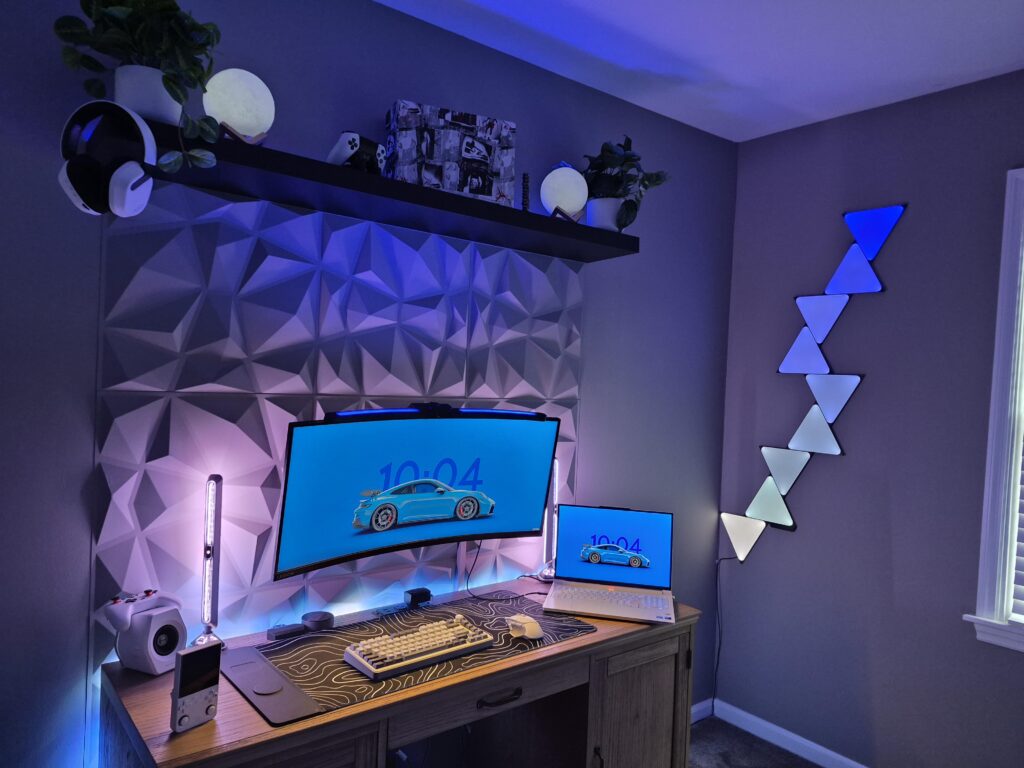 since everyone was yelling at me about my monitor angle...