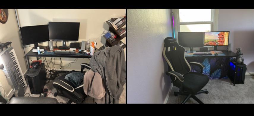 Did this today while my BF is at work, waiting for him to get home.