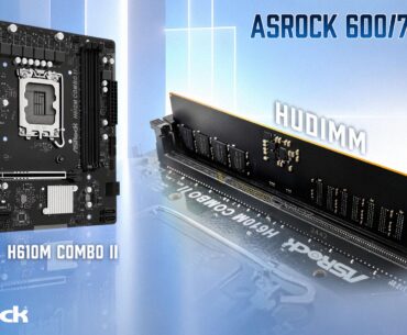 ASRock says new 1×32-bit DDR5 HUDIMM support could lower memory prices on Intel boards