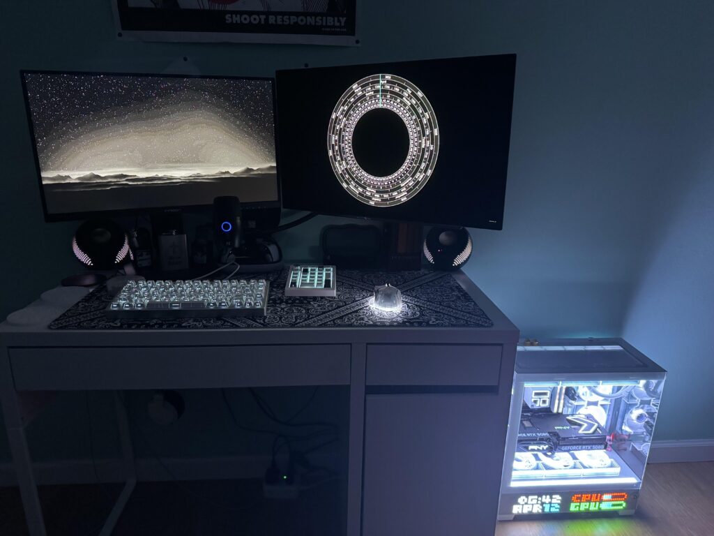 My small but cozy setup