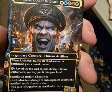 My Cod Zombies Custom Mtg commander deck