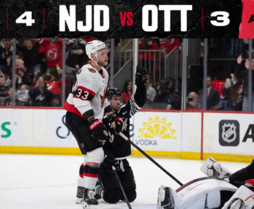 Devils Win Final Home Game of Season in OT | GAME STORY