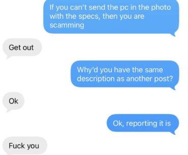 SCAMMER ALERT