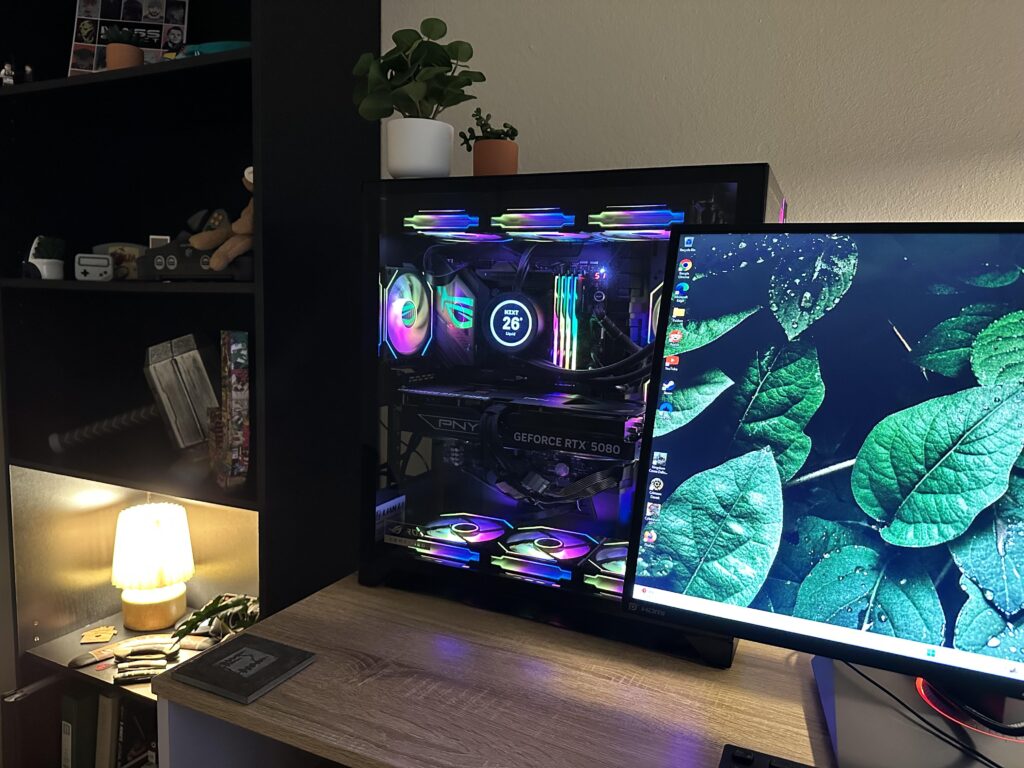 After years of saving and hard work, I finally own the PC of my dreams. I can hardly believe it.