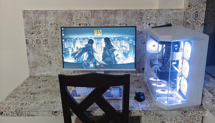 My pc setup for how. How should I decorate it?