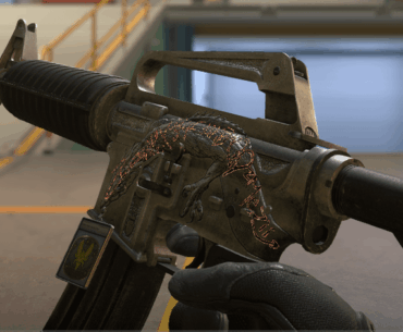 M4A1 FT Basilisk  "BattleScarred" Vitality austin 2025 stickercraft I made