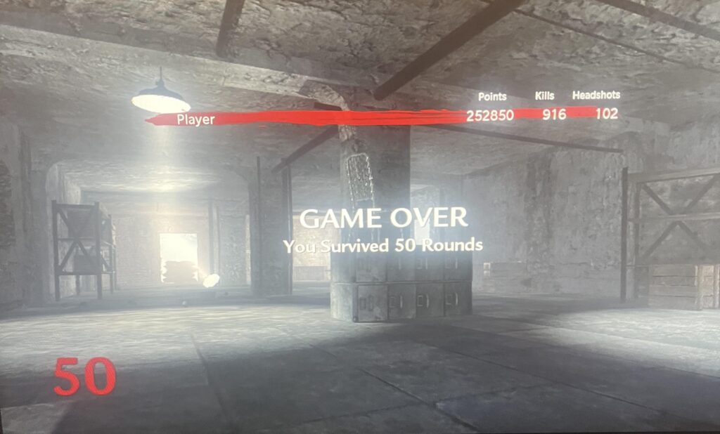 My Very First Round 50