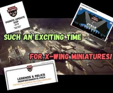It's such an exciting time for the X-wing Miniatures Game!
