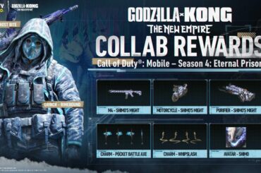Free Kong x Godzilla rewards
