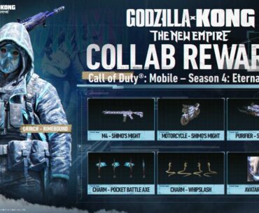 Free Kong x Godzilla rewards
