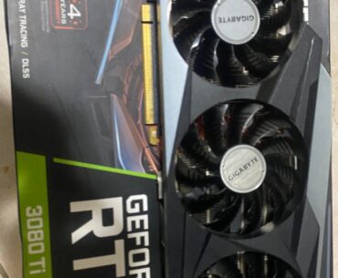 Blower GTX1080ti -> RTX3080ti cooler swap progress.