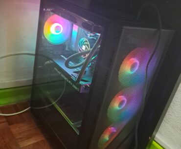 Are there any risks if I let my pc here like this for 1 week