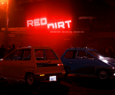 Some Cyberpunk styled cars I've designed in Automation Game